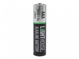 Lighthouse AAA LR03 Alkaline Batteries 1120 mAh (Pack 24) £7.99